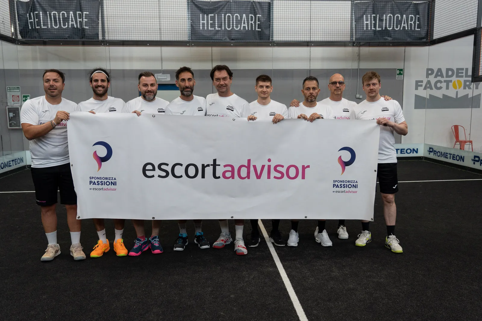 Ha comenzado la nueva aventura en Serie D del «Padel Factory Tribiano»