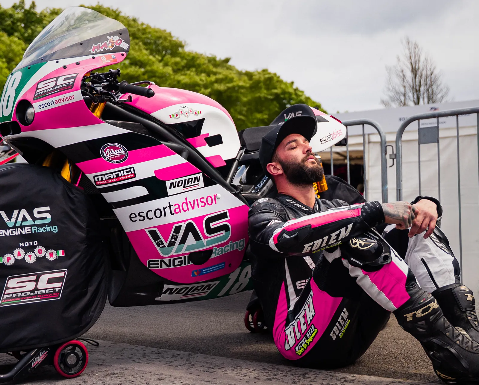 El debut prometedor de Andrea Majola en el Tourist Trophy