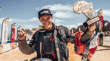 Su África: Andrea Vignone triunfa en la Africa Eco Race